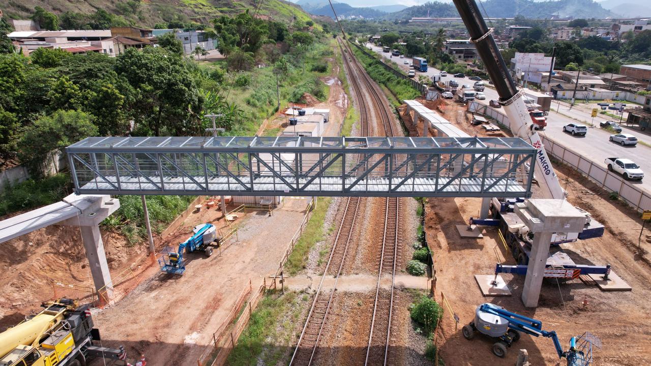 Vão posicionado entre os pilares — Ipatinga, MG